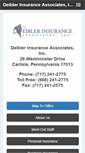 Mobile Screenshot of deibler-insurance.com
